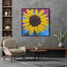 Abstract Sunflower #021 - Kanvah