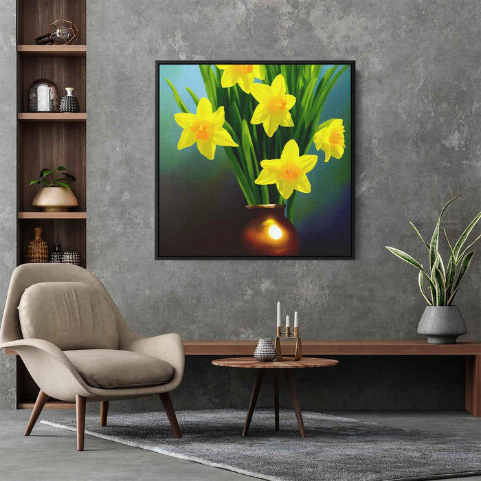 Acrylic Daffodils #003 - Kanvah