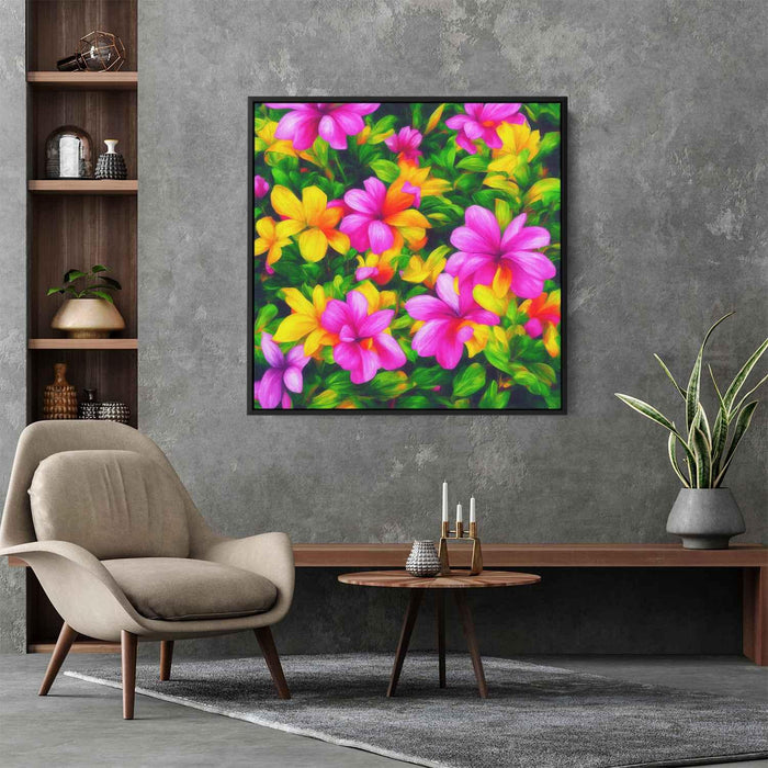 Acrylic Tropical Flowers #001 - Kanvah