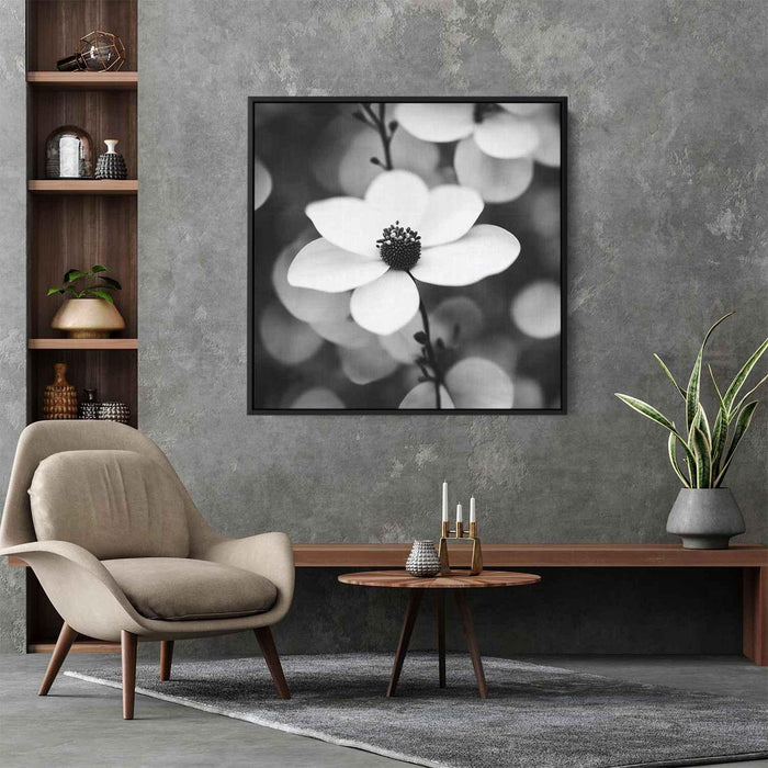 Black and White Dogwood #001 - Kanvah