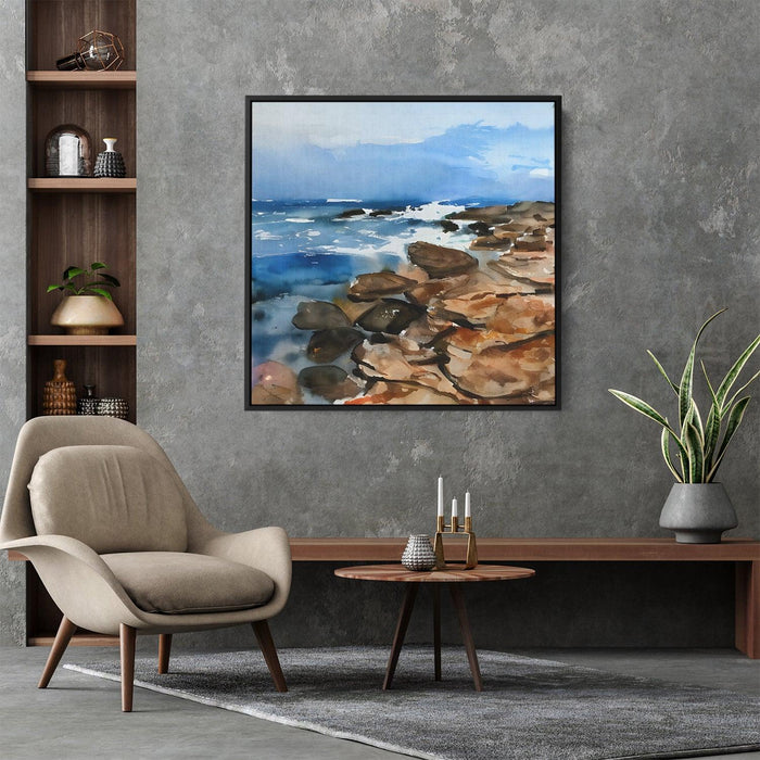 Abstract Rocky Beach #127 - Kanvah