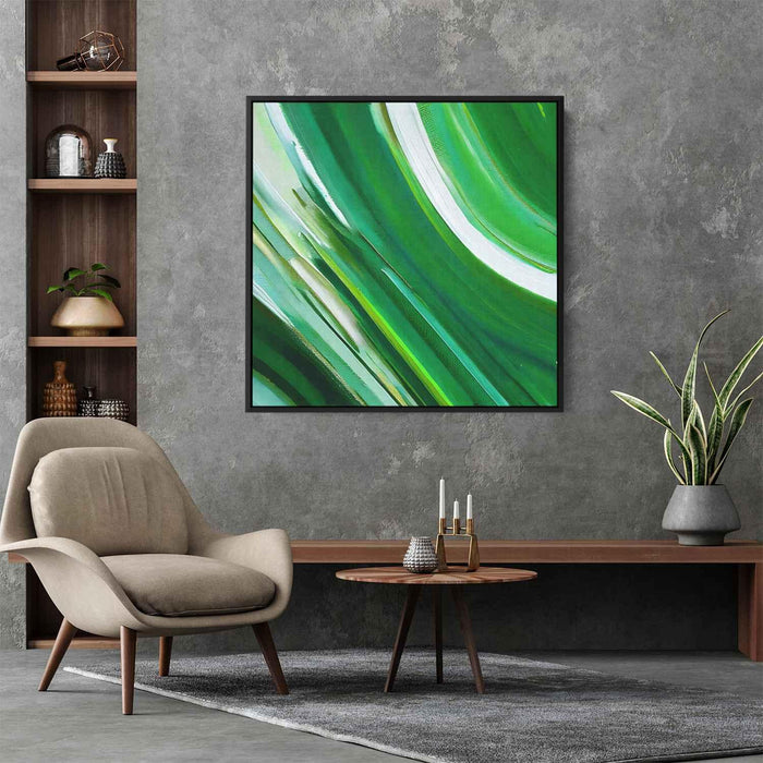 Green Abstract Print #005 - Kanvah