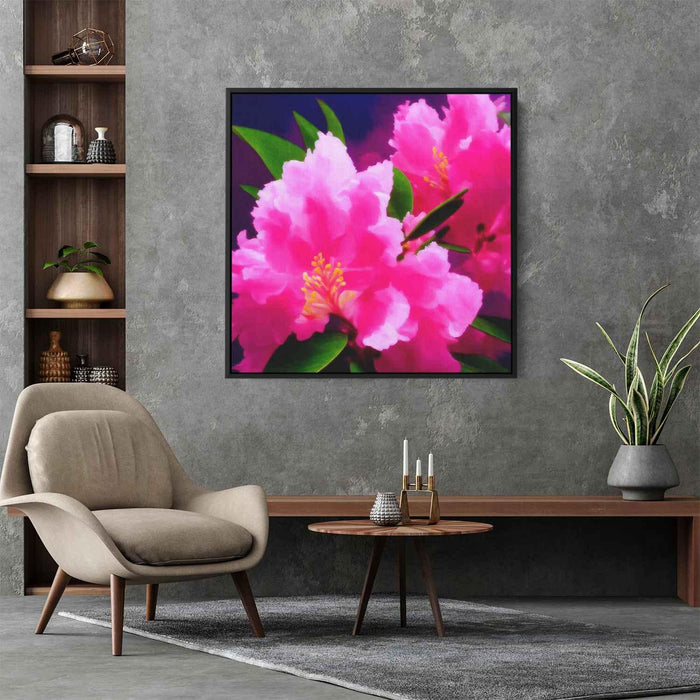 Impressionist Oil Rhododendron #001 - Kanvah