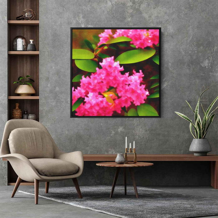 Impressionist Oil Rhododendron #003 - Kanvah