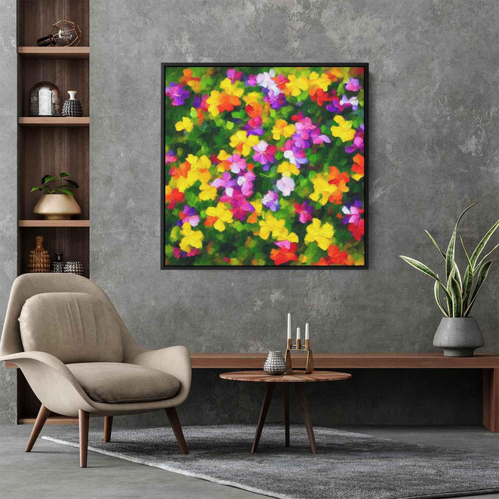 Impressionist Oil Tropical Flowers #005 - Kanvah