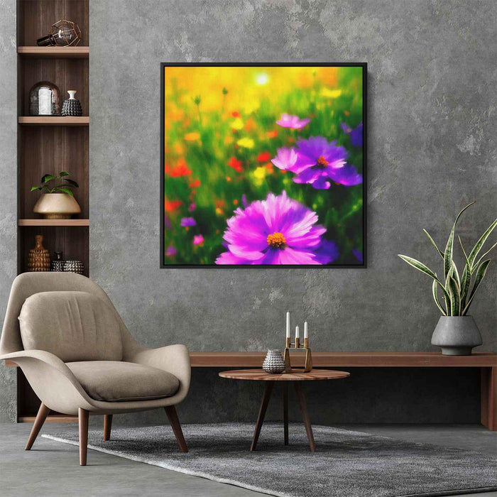 Impressionist Oil Wild Flowers #001 - Kanvah