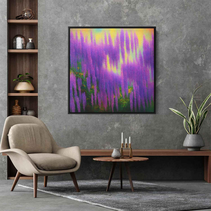 Impressionist Oil Wisteria #003 - Kanvah