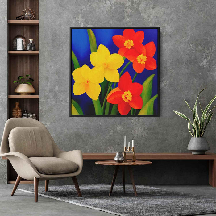 Modern Oil Daffodils #003 - Kanvah