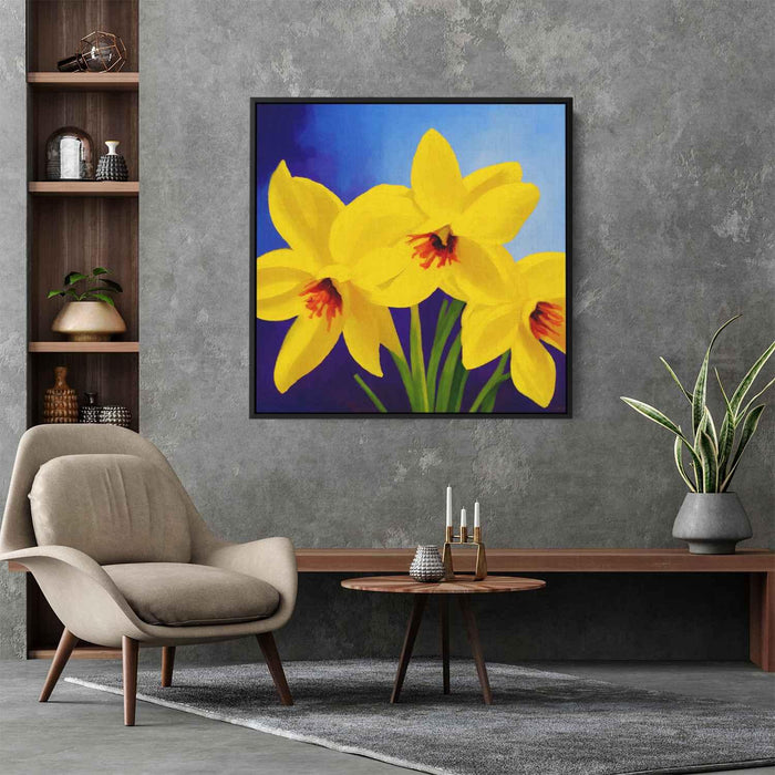 Modern Oil Daffodils #005 - Kanvah