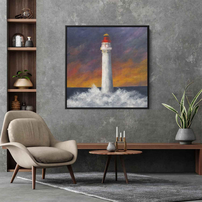 Stormy Lighthouse #005 - Kanvah