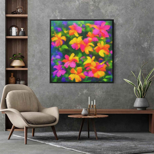 Tropical Flowers Oil Painting #003 - Kanvah