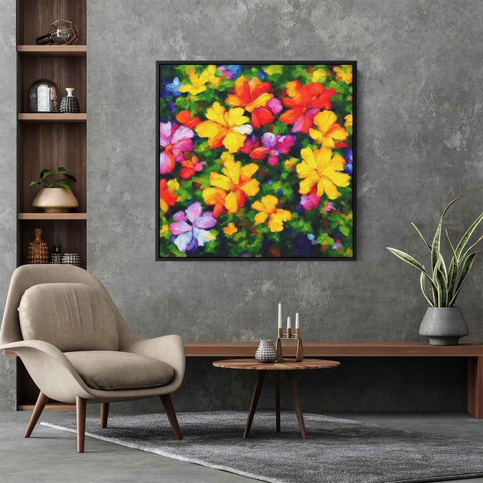 Tropical Flowers Oil Painting #005 - Kanvah