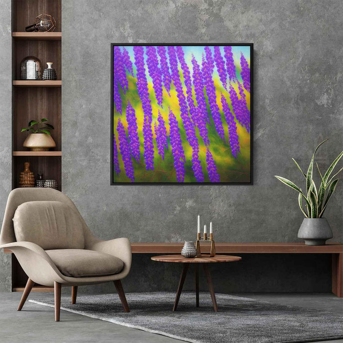 Wisteria Oil Painting #001 - Kanvah