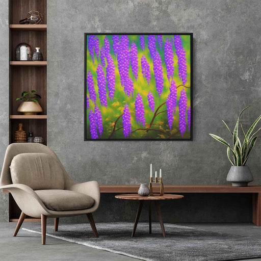 Wisteria Oil Painting #003 - Kanvah