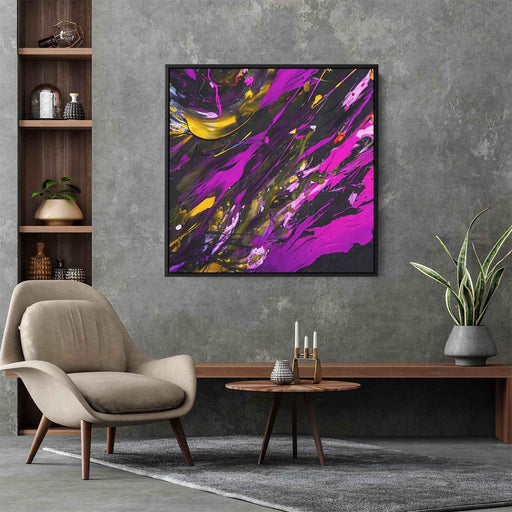 Purple Abstract Splatter #003 - Kanvah