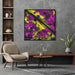 Purple Abstract Splatter #007 - Kanvah