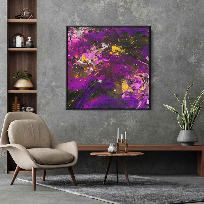 Purple Abstract Splatter #017 - Kanvah