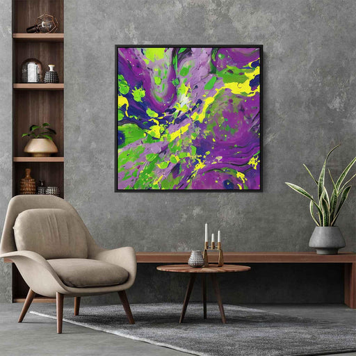 Purple Abstract Splatter #023 - Kanvah