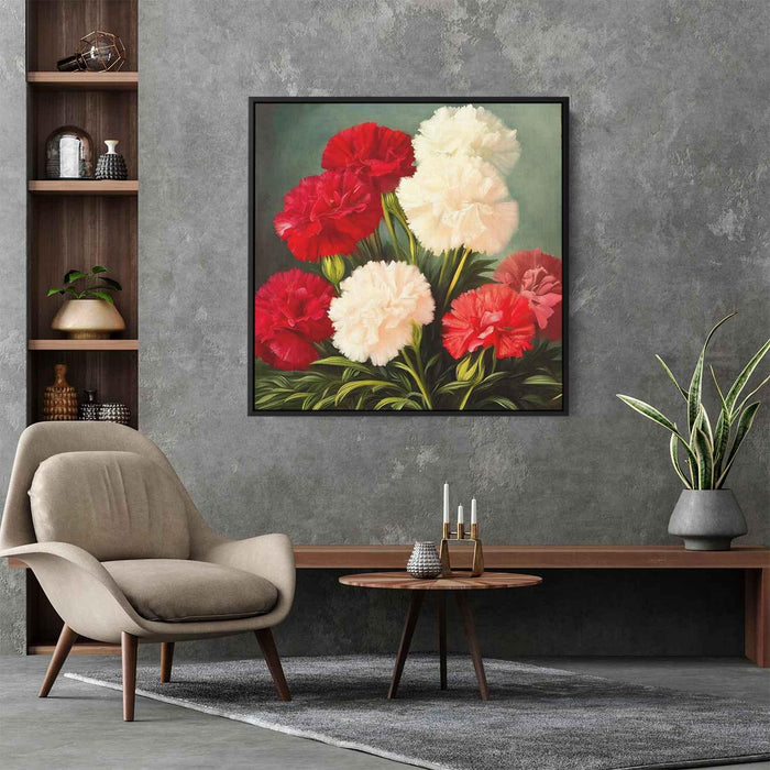 Renaissance Painting Carnations #003 - Kanvah