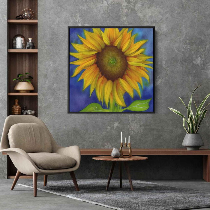 Watercolor Sunflower #005 - Kanvah