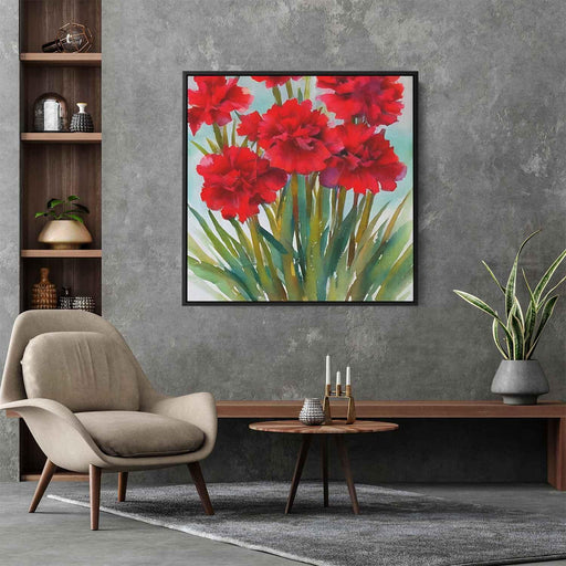 Watercolour Painting Carnations #005 - Kanvah