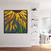 Abstract Sunflower #013 - Kanvah