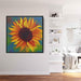 Abstract Sunflower #025 - Kanvah
