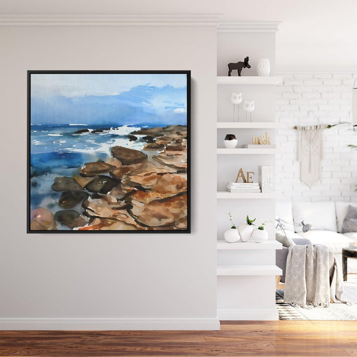 Abstract Rocky Beach #127 - Kanvah