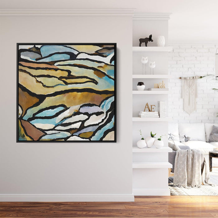 Abstract Rocky Beach #182 - Kanvah