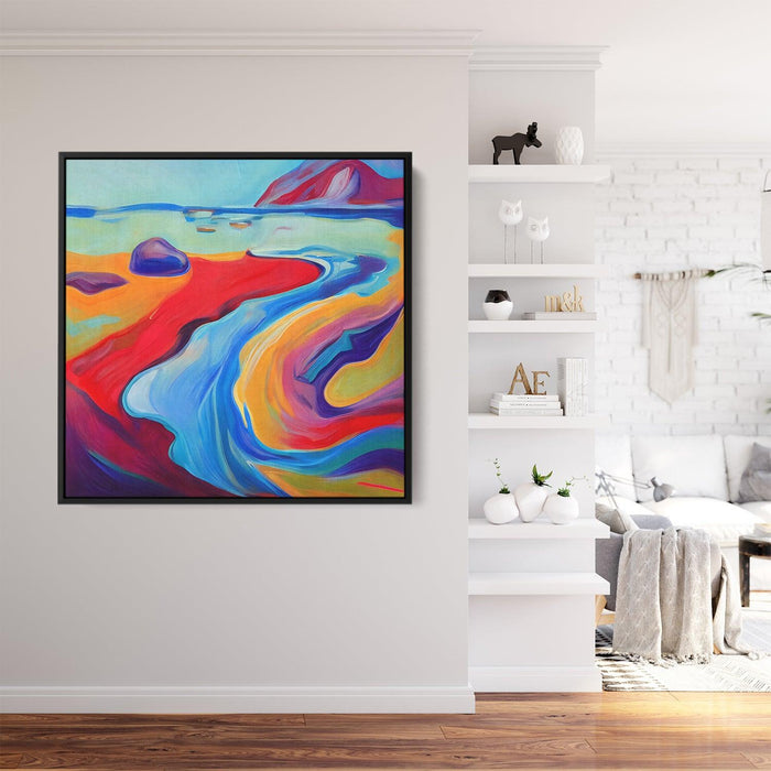 Abstract Rocky Beach #191 - Kanvah