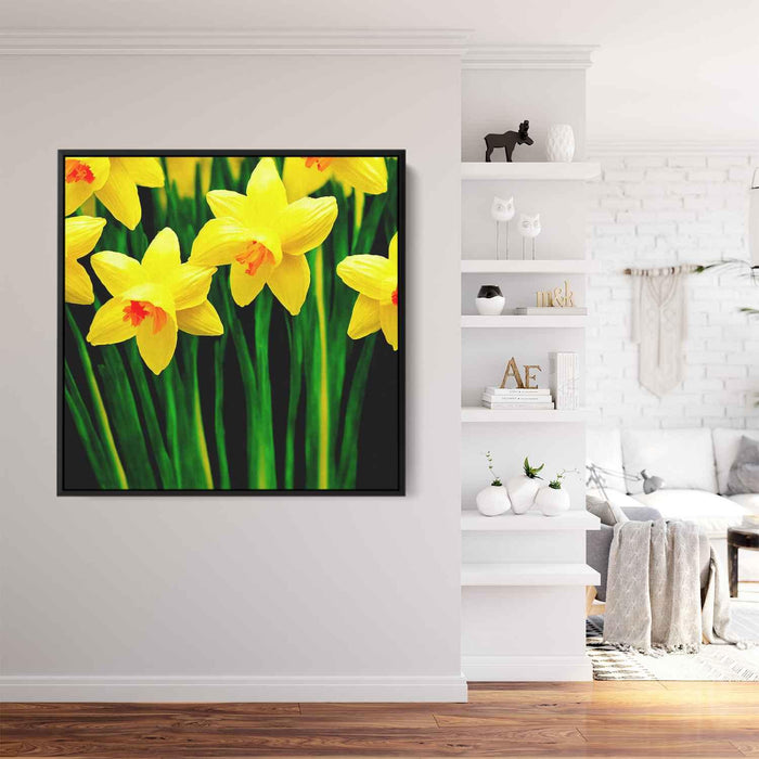 Contemporary Oil Daffodils #005 - Kanvah