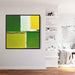 Green Abstract Print #015 - Kanvah
