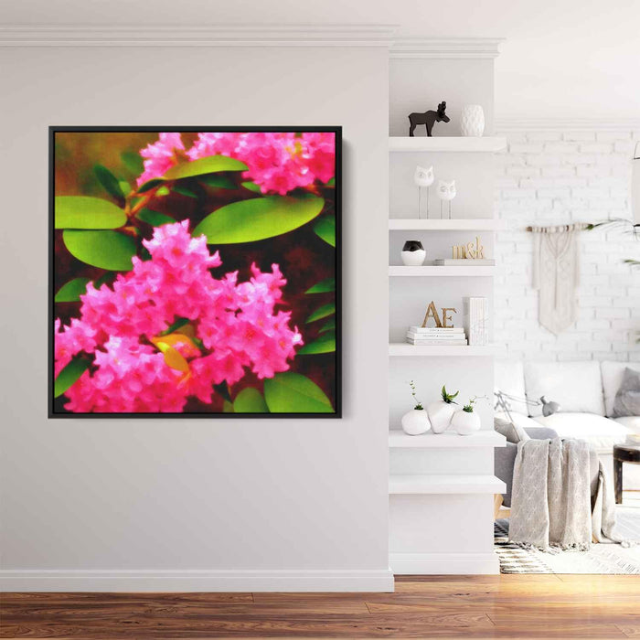 Impressionist Oil Rhododendron #003 - Kanvah