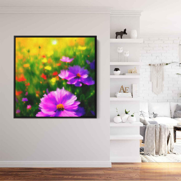 Impressionist Oil Wild Flowers #001 - Kanvah