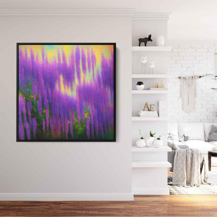 Impressionist Oil Wisteria #003 - Kanvah