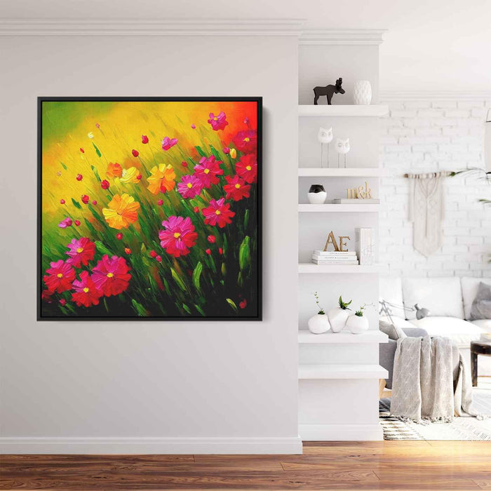 Wild Flowers Oil Painting #001 - Kanvah