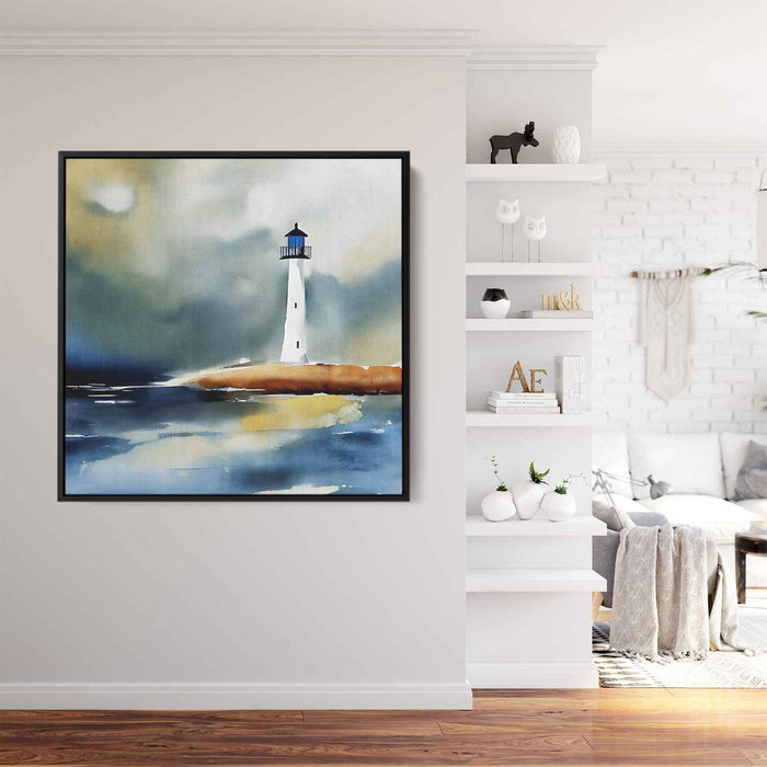 Watercolor Lighthouse #003 - Kanvah