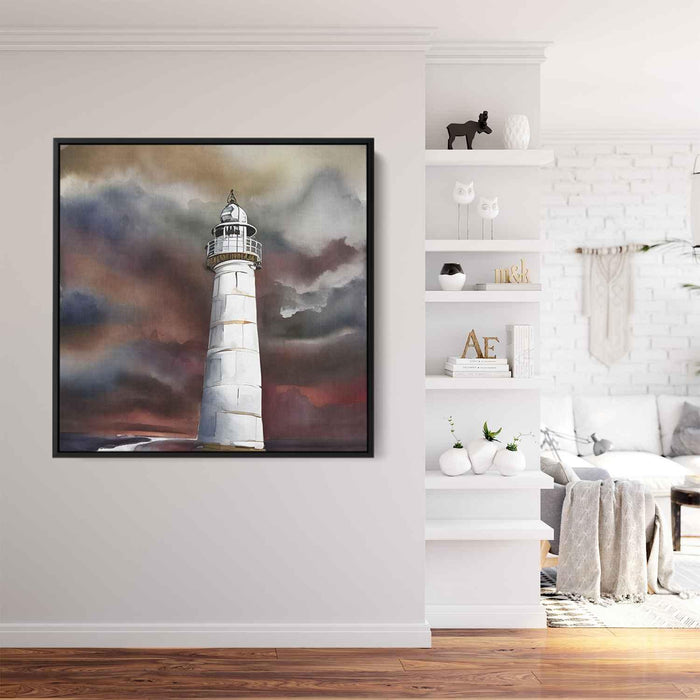 Watercolor Lighthouse #019 - Kanvah