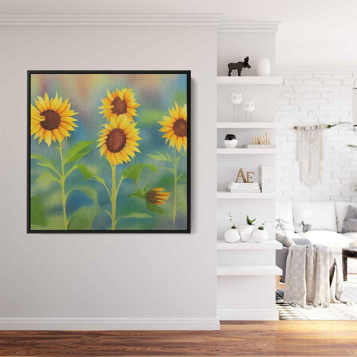 Watercolor Sunflower #013 - Kanvah