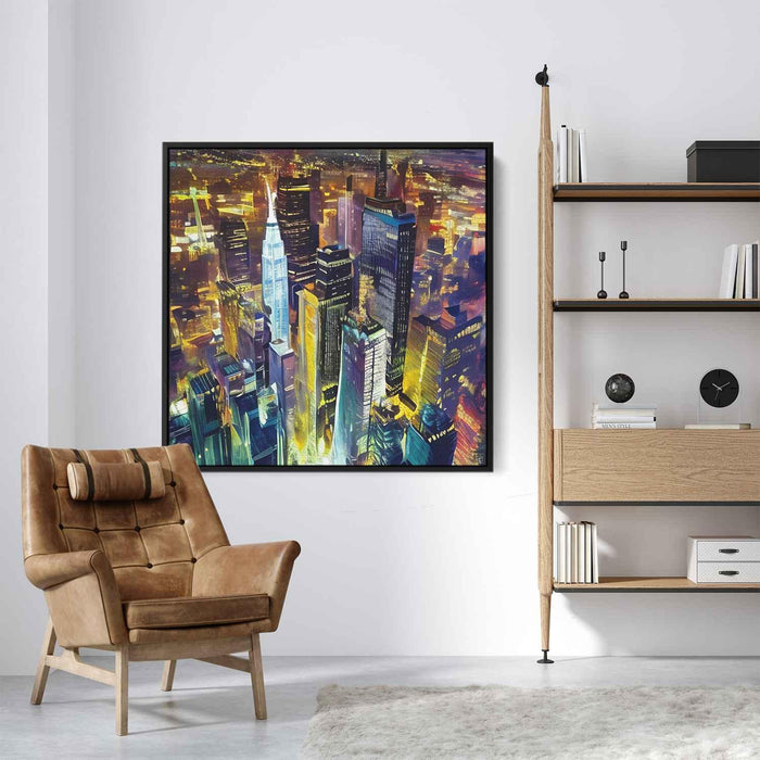 Abstract New York City Skyline #023 - Kanvah