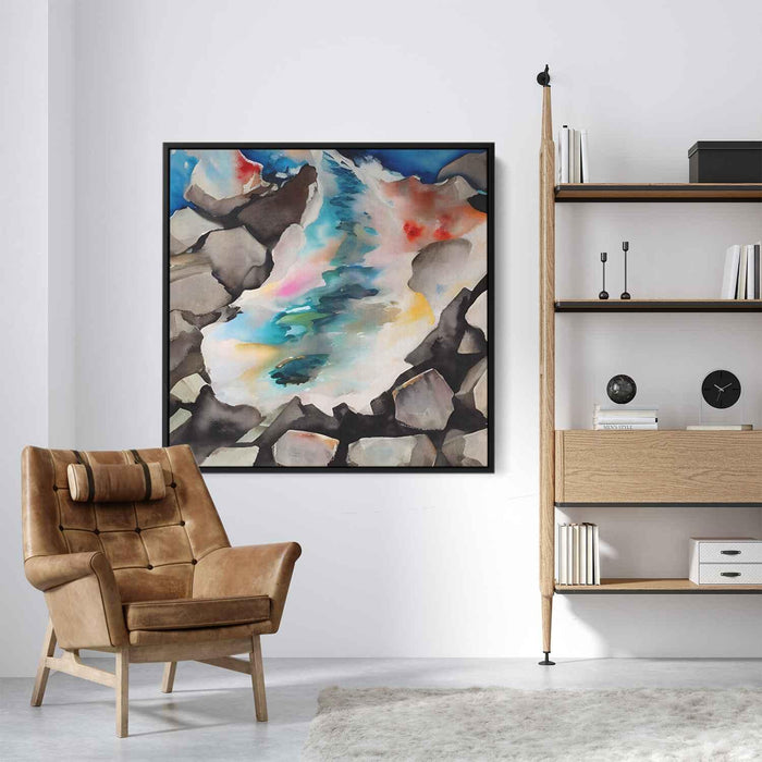 Abstract Rocky Beach #035 - Kanvah