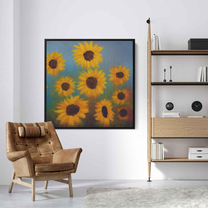 Abstract Sunflower #023 - Kanvah