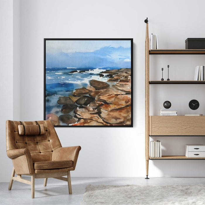 Abstract Rocky Beach #127 - Kanvah