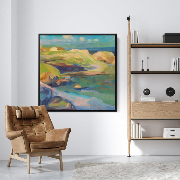 Abstract Rocky Beach #180 - Kanvah