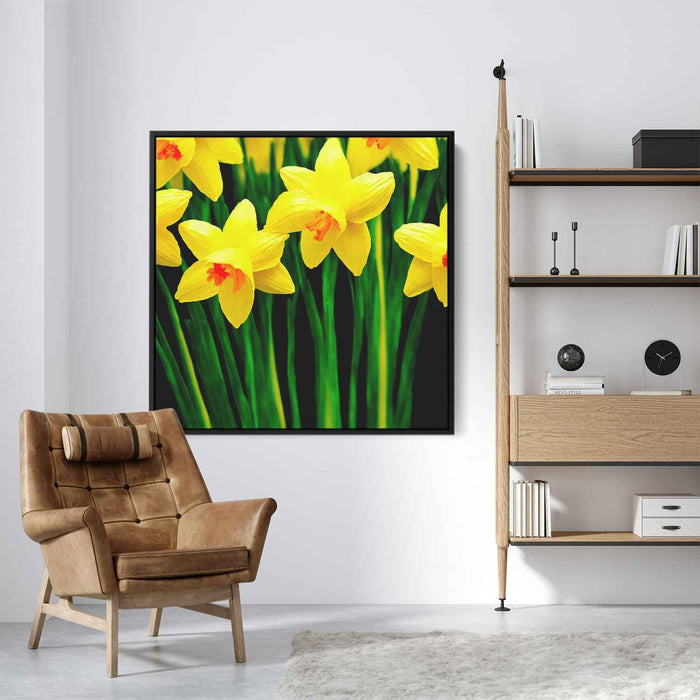 Contemporary Oil Daffodils #005 - Kanvah