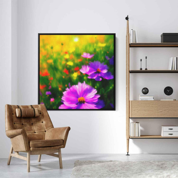 Impressionist Oil Wild Flowers #001 - Kanvah