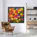 Tropical Flowers Oil Painting #001 - Kanvah