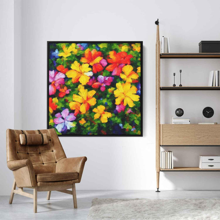 Tropical Flowers Oil Painting #005 - Kanvah