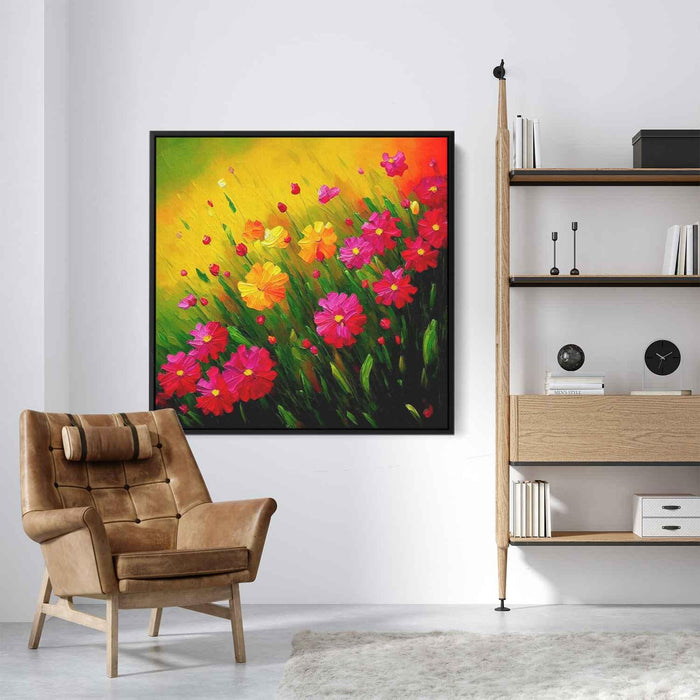 Wild Flowers Oil Painting #001 - Kanvah