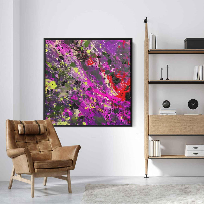 Purple Abstract Splatter #039 - Kanvah
